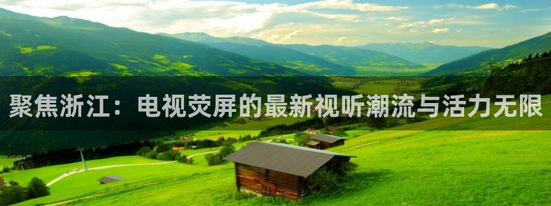 新宝gg平台：聚焦浙江：电视荧屏的最新视听潮流与活力无限